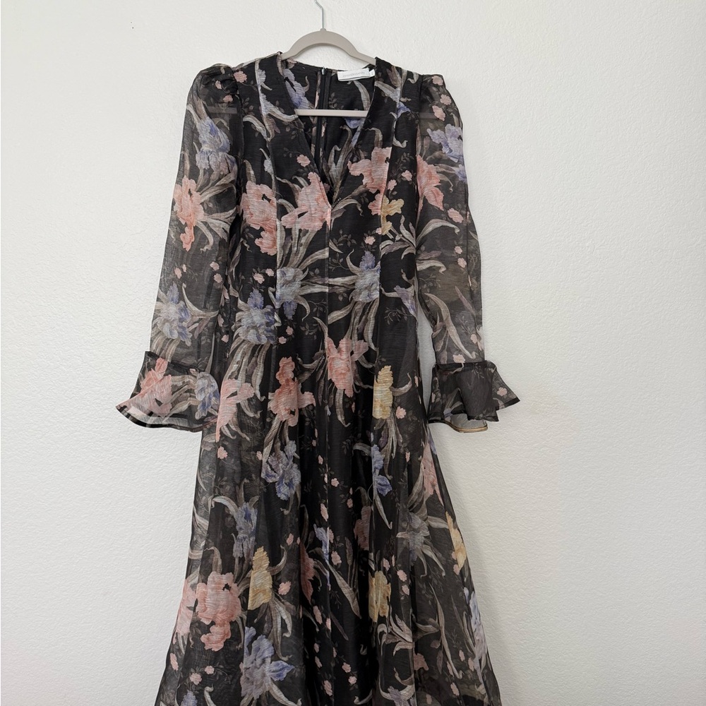 Zimmerman Floral Black Dress size 2